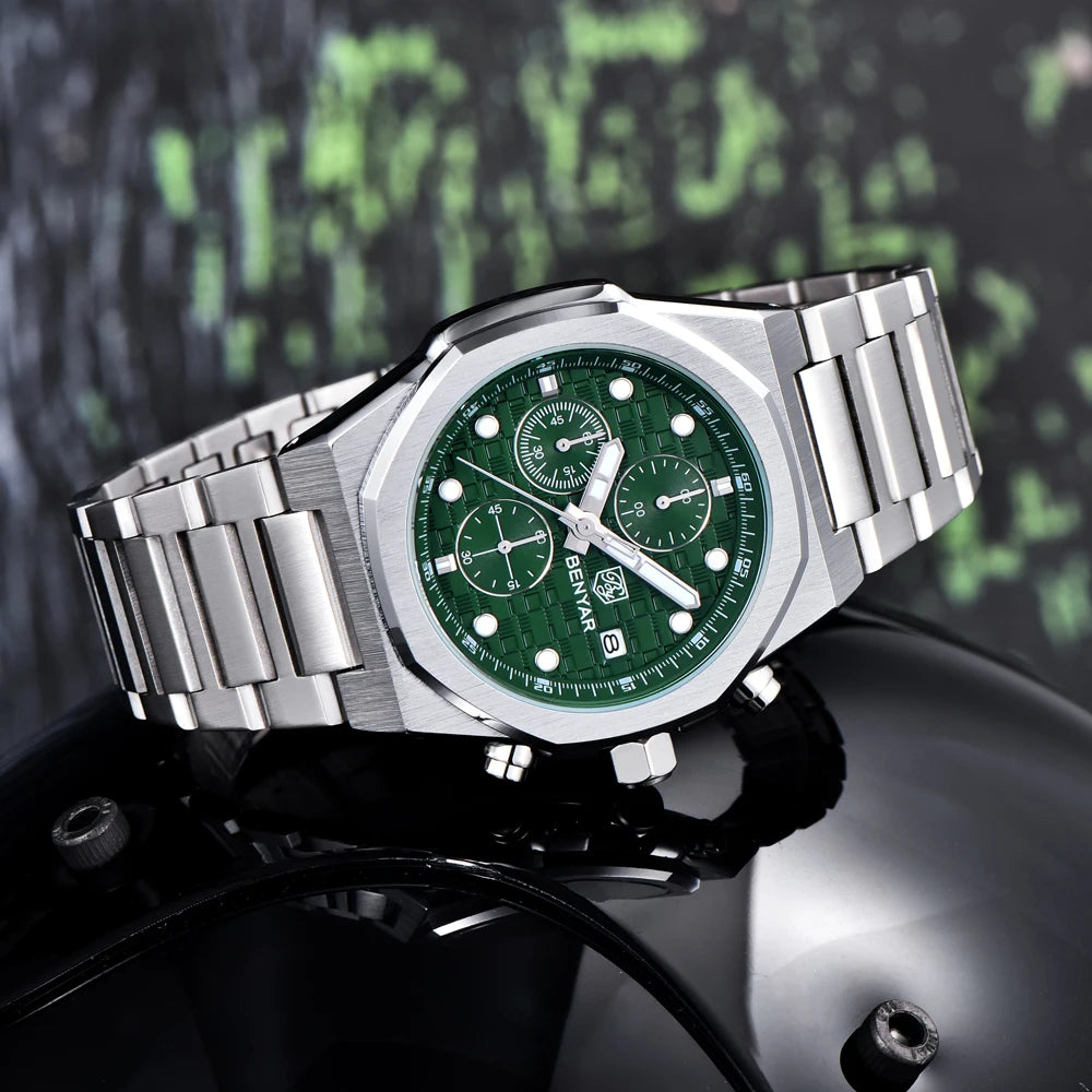 Montre Chronographe Benyar Sport Homme