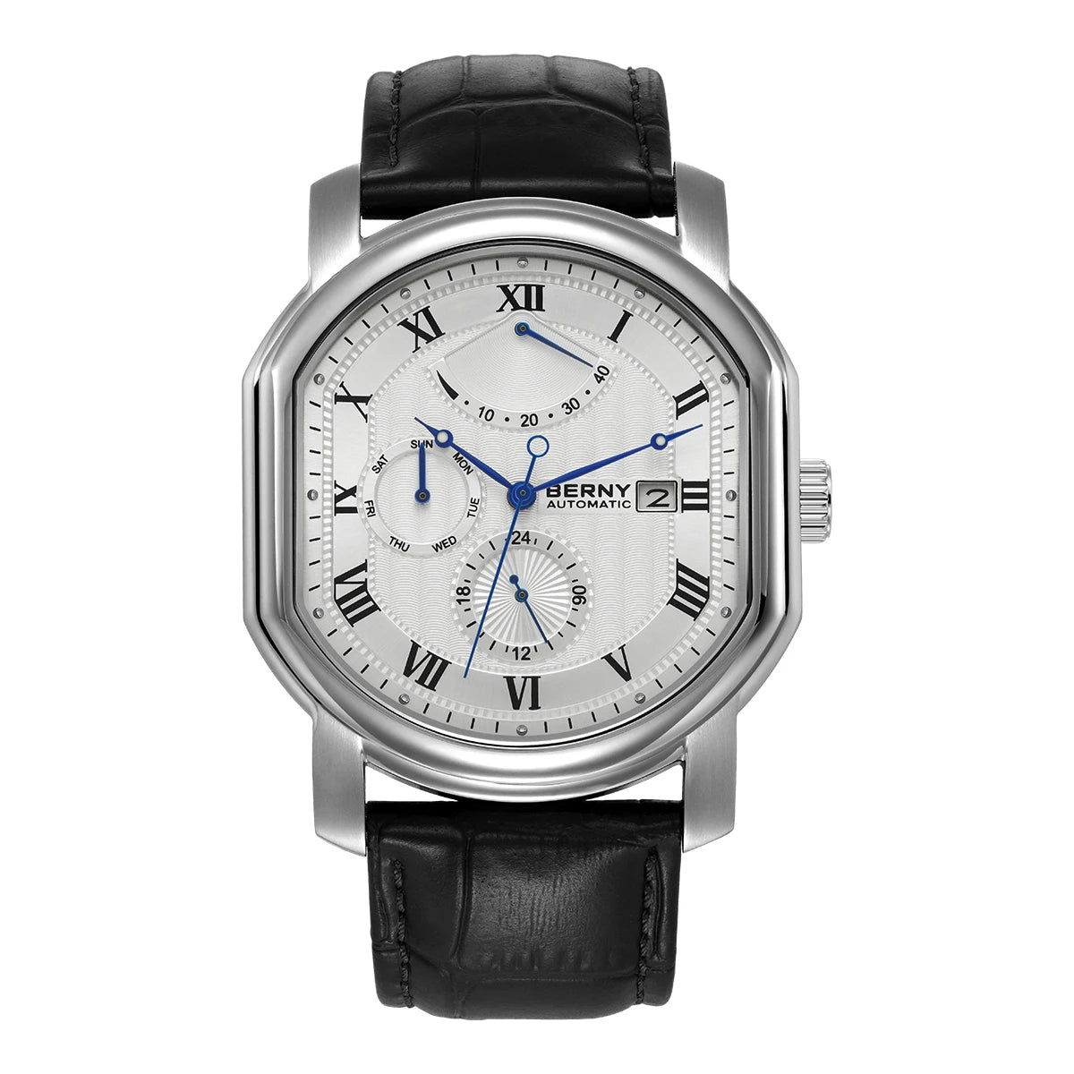 Montre Automatique Berny Miyota 9110 Chronographe Homme