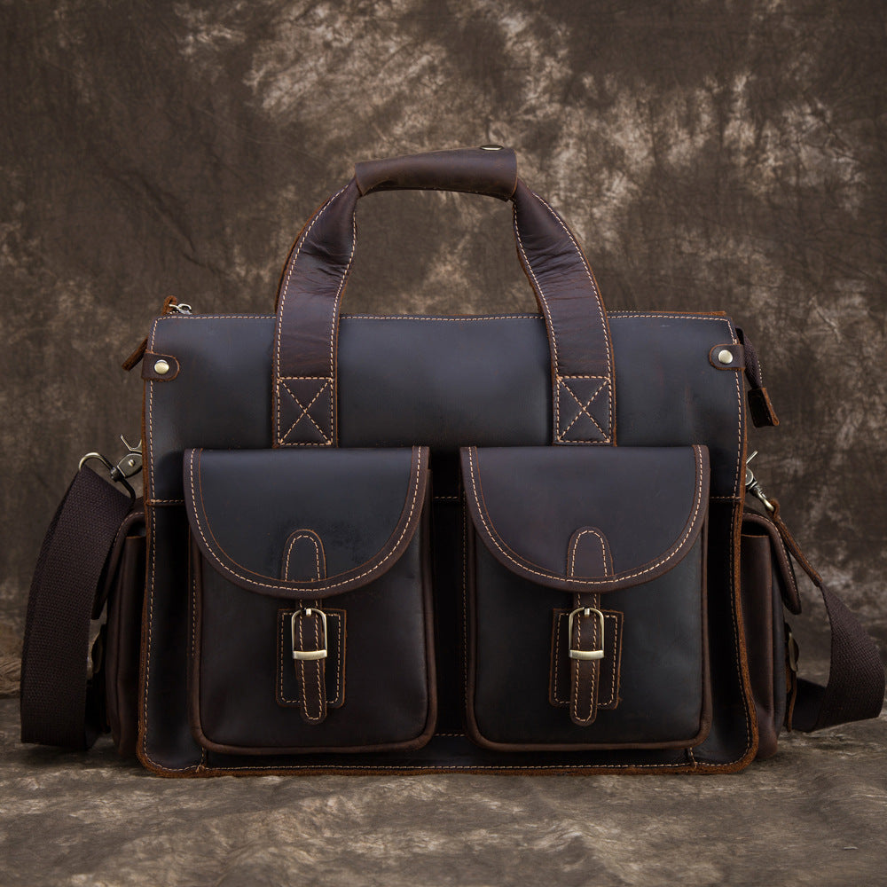 Sacoche Cuir Multipoche