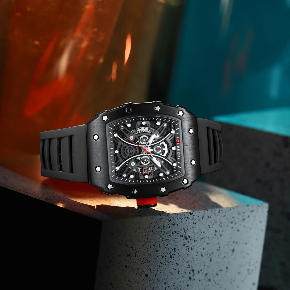 Montre Chronographe Curren Acier Homme