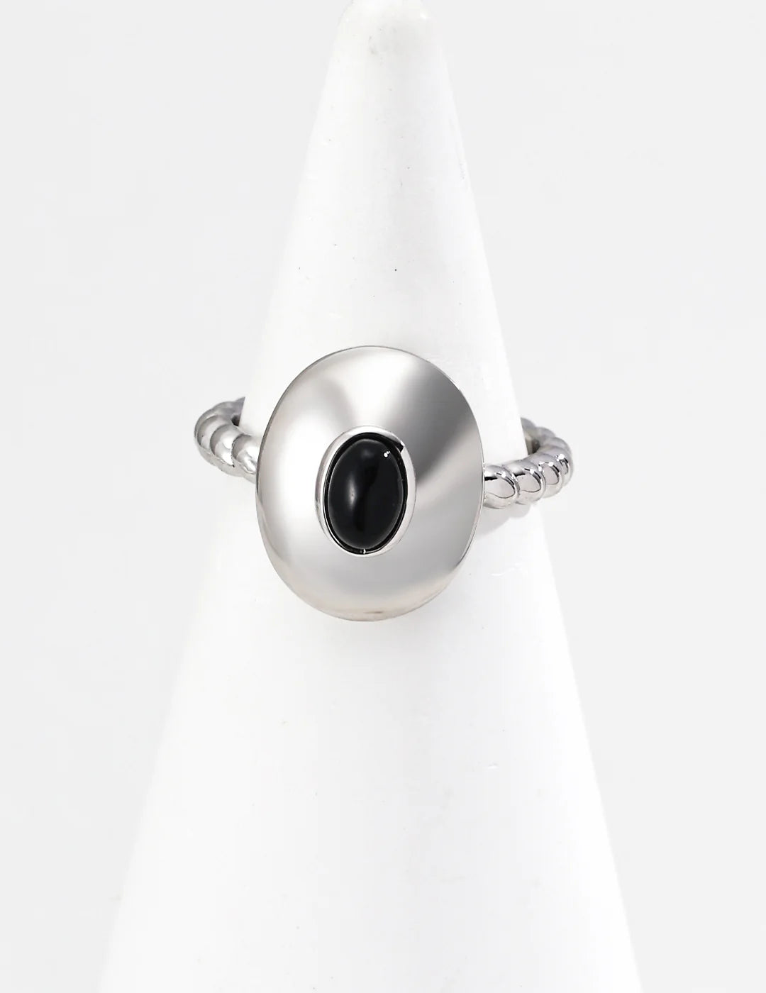 Bague Onyx & Lapis-Lazuli