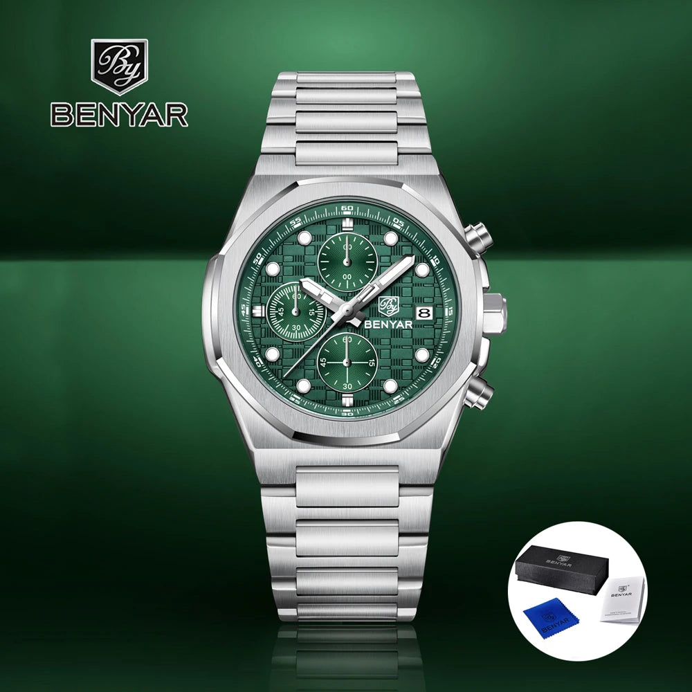 Montre Chronographe Benyar Sport Homme