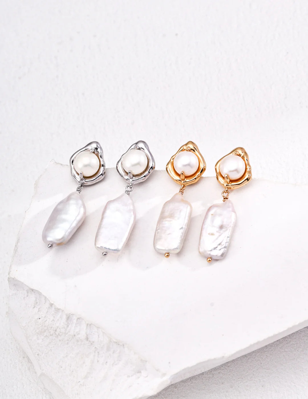 Pendantes Perle Baroque