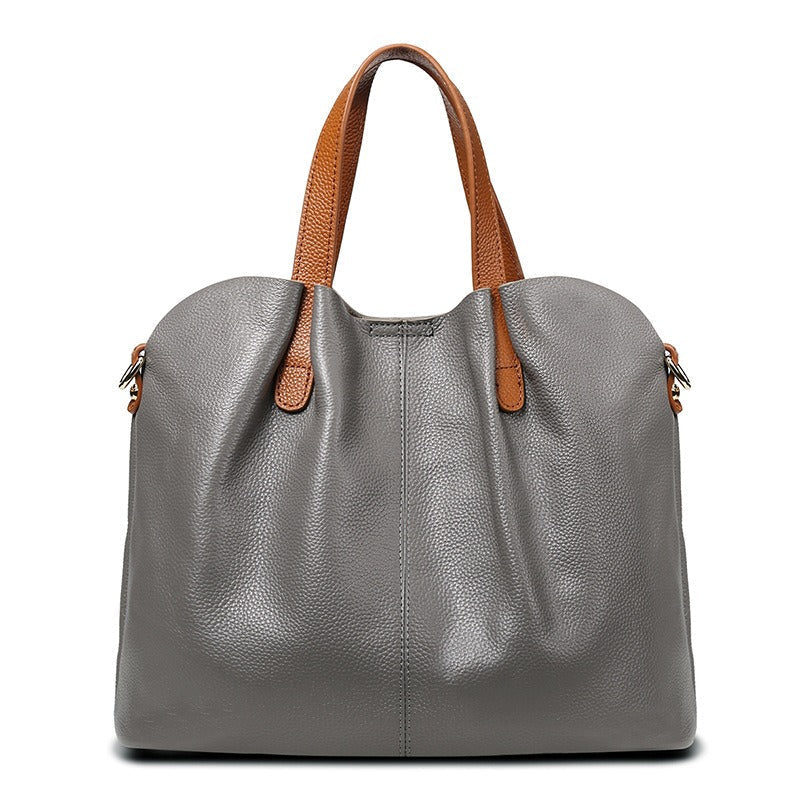 Sac Cabas Cuir Grainé