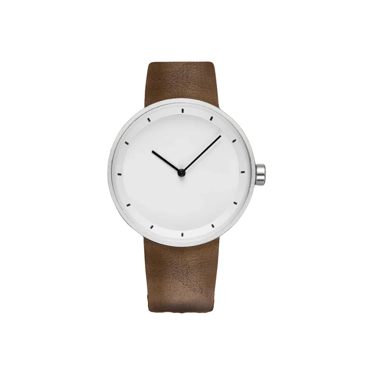 Montre Minimaliste Noire Cuir