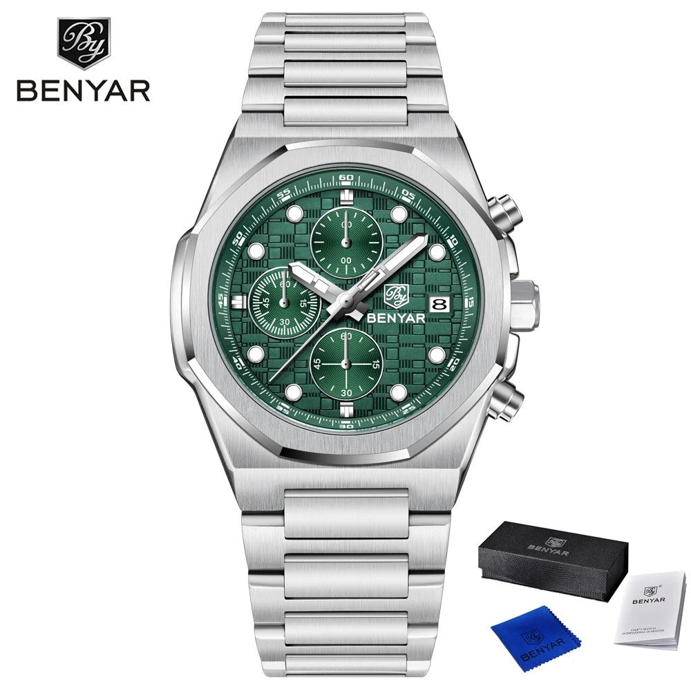 Montre Chronographe Benyar Sport Homme