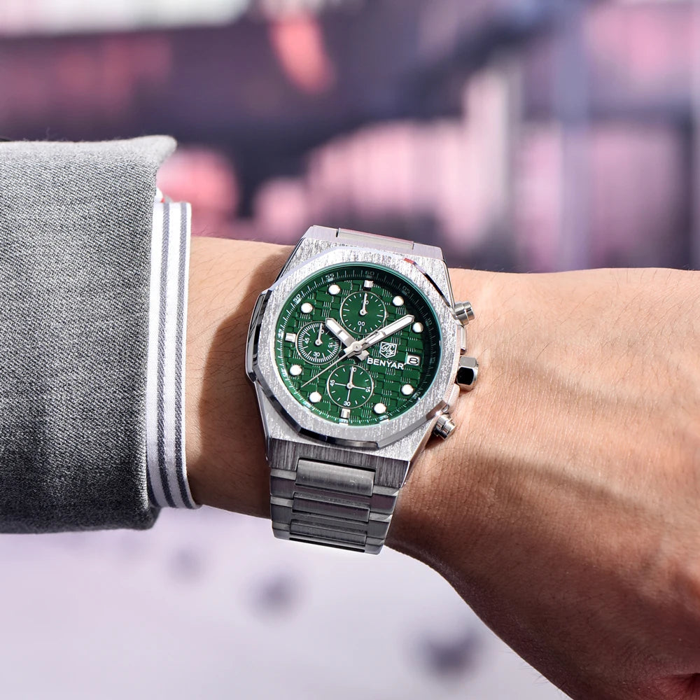 Montre Chronographe Benyar Sport Homme