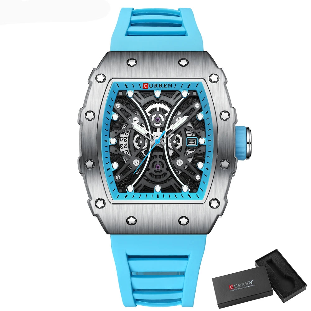 Montre Chronographe Curren Acier Homme