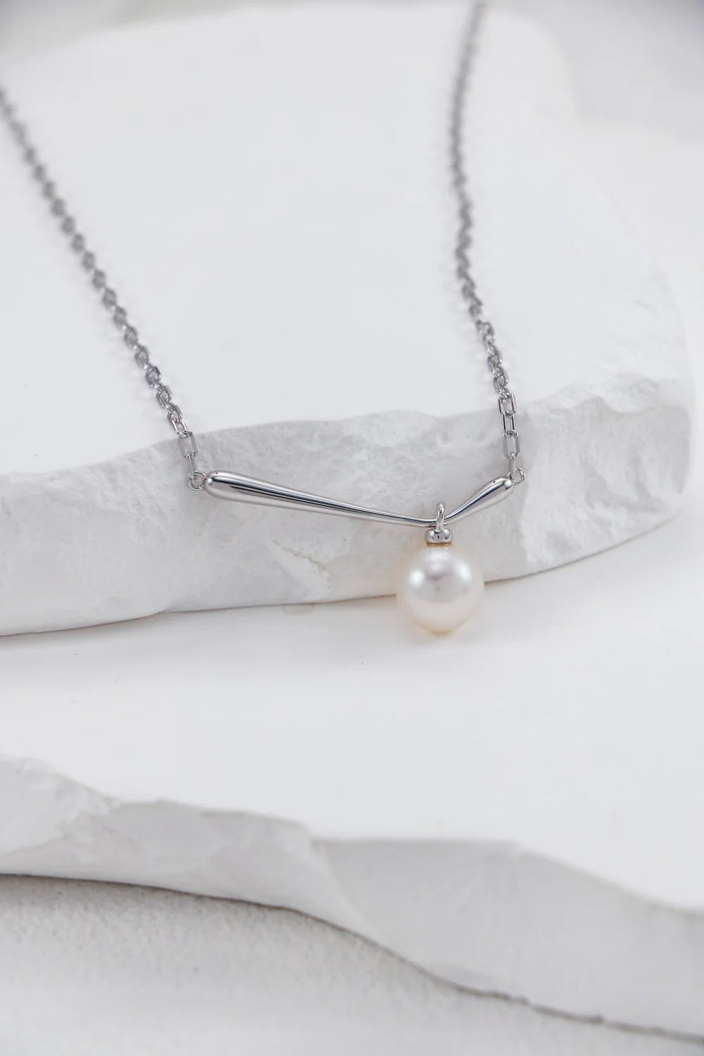 Collier Goutte de Perle — détail de la perle