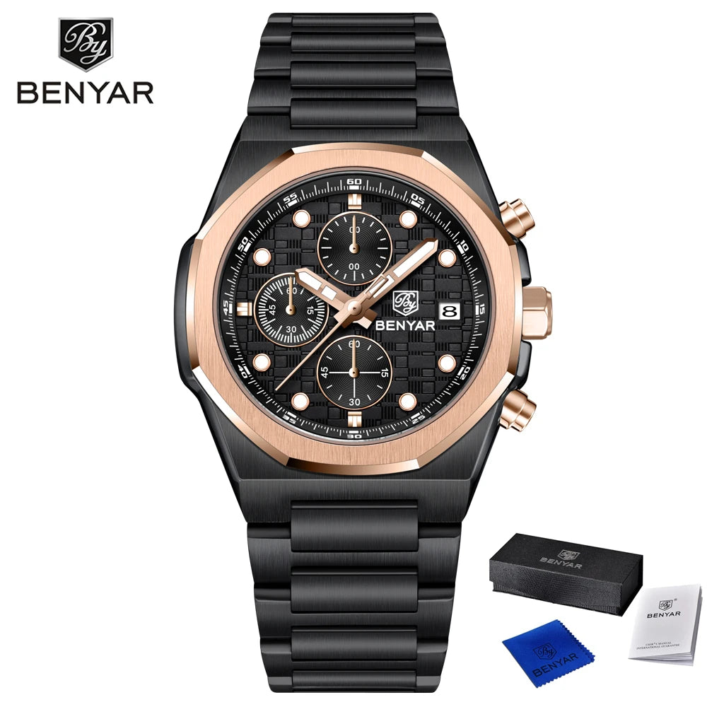 Montre Chronographe Benyar Sport Homme