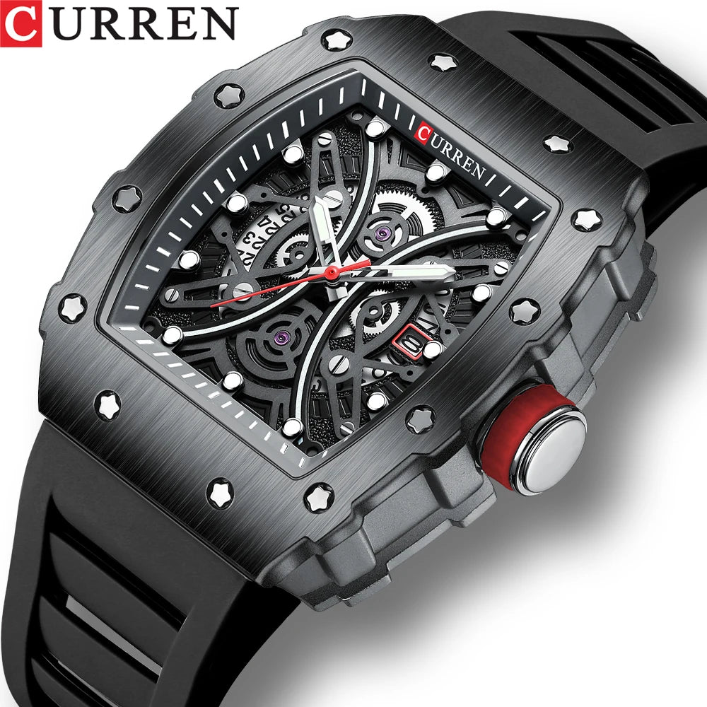 Montre Chronographe Curren Acier Homme