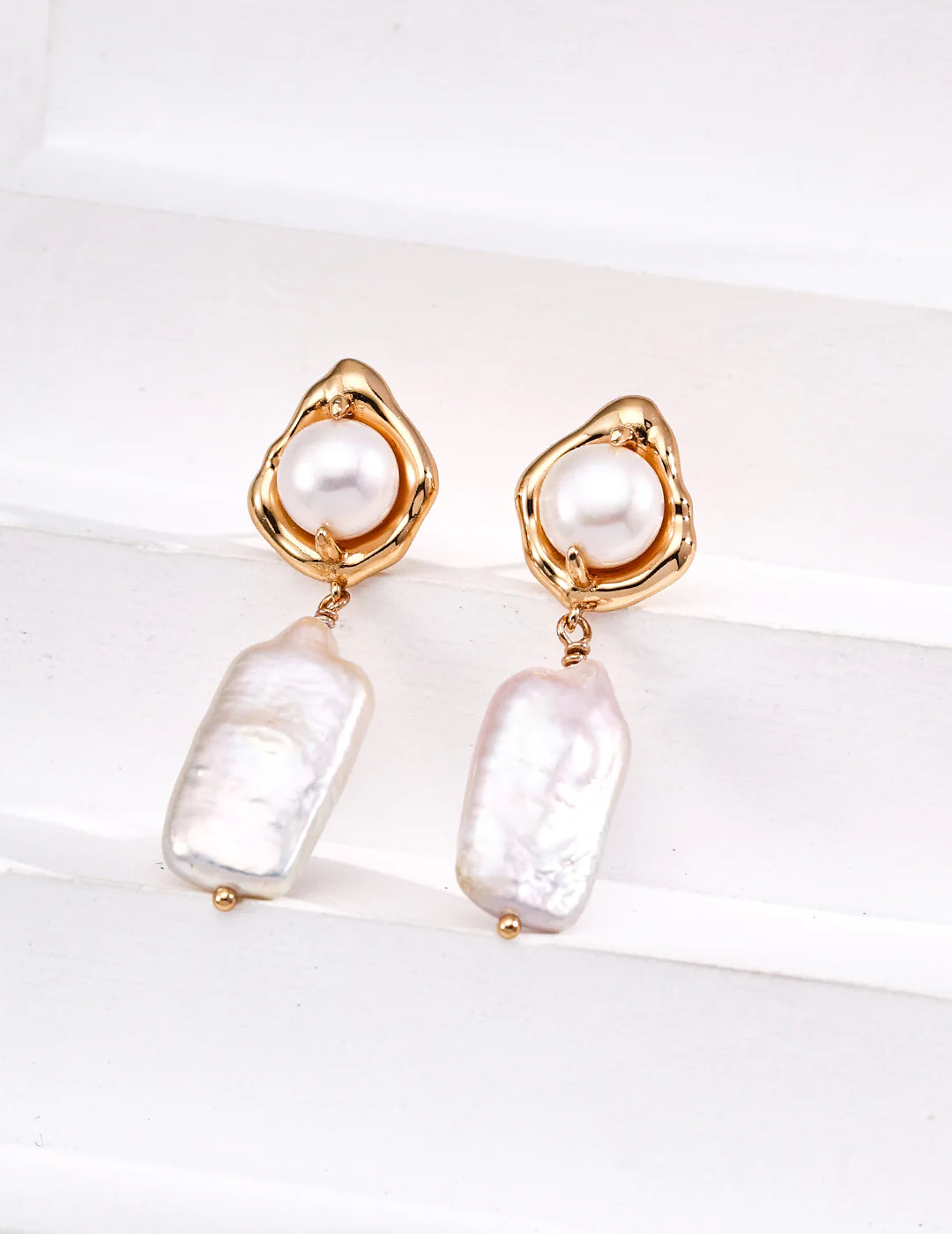 Pendantes Perle Baroque