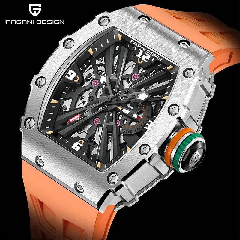 Montre Chronographe Pagani Design VH65 Squelette Homme
