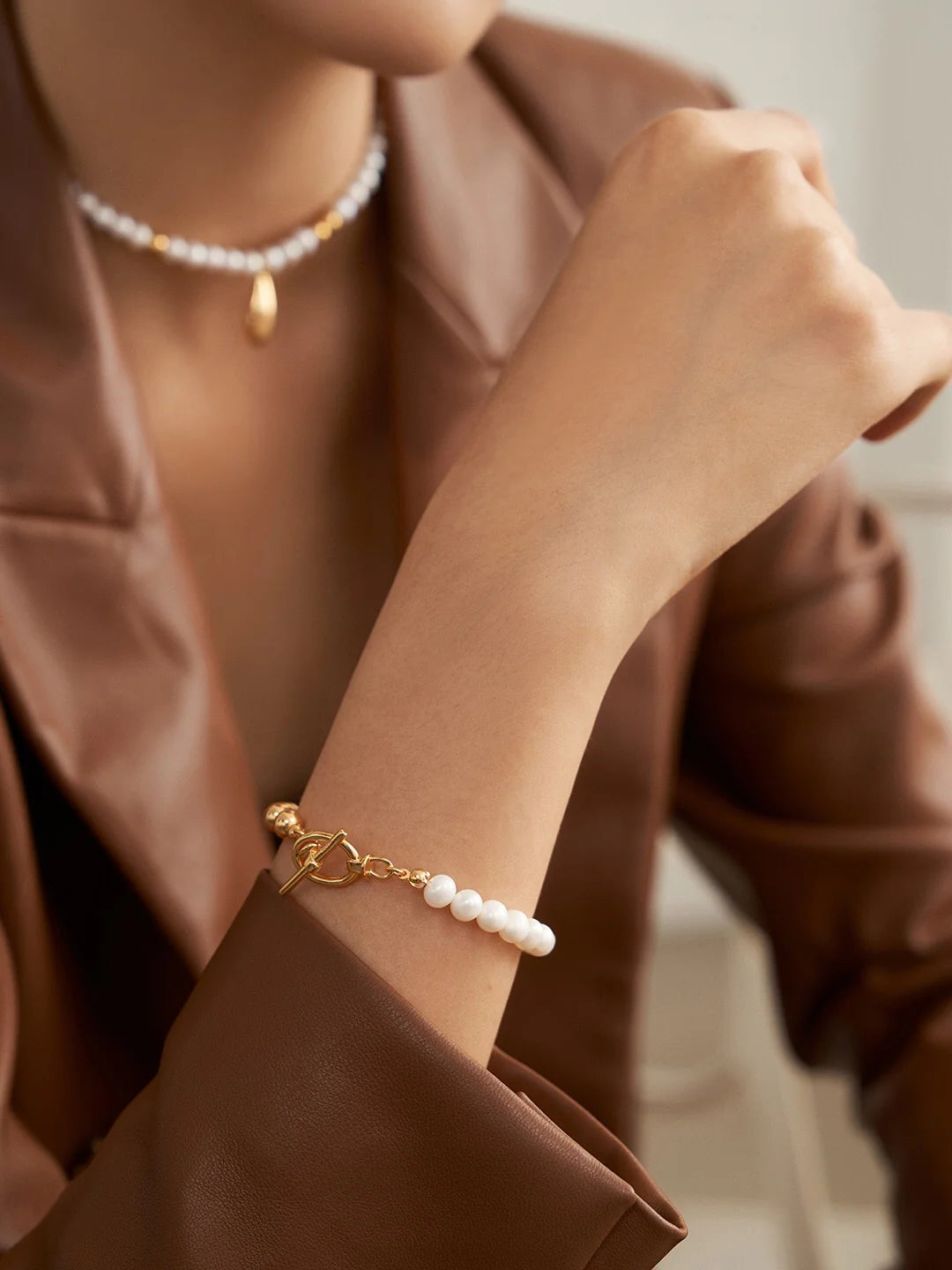 Bracelet Demi-Perles