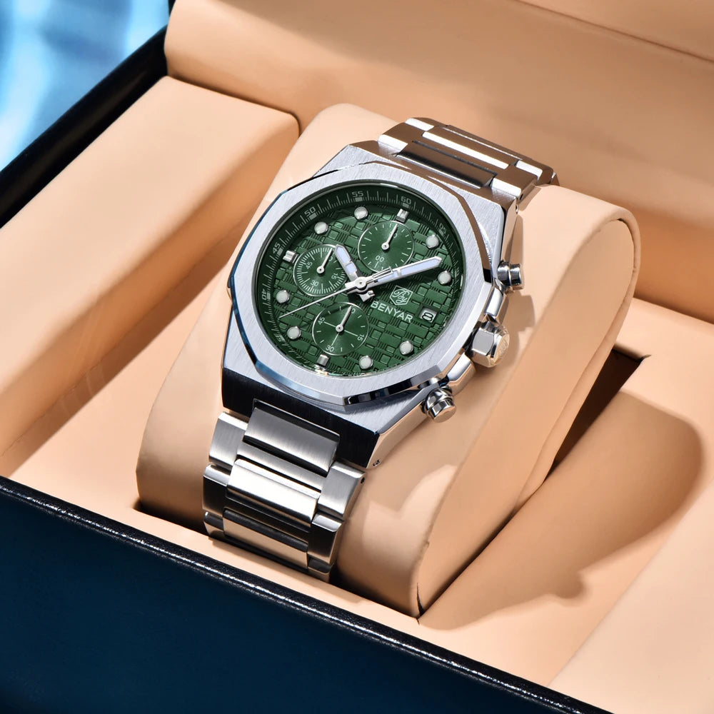 Montre Chronographe Benyar Sport Homme