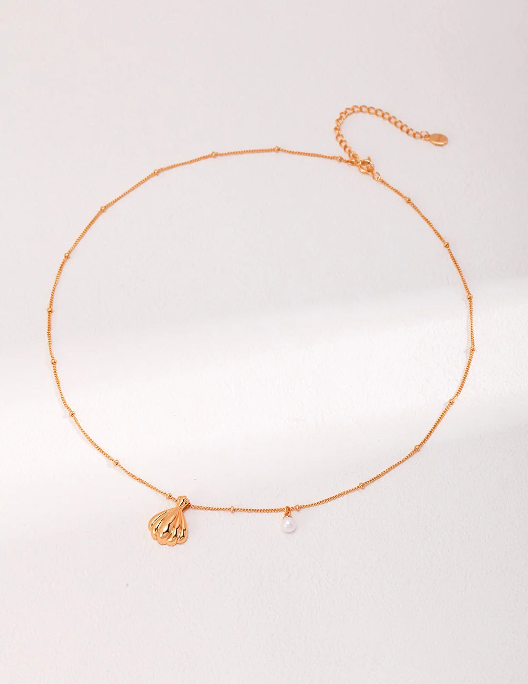 Collier Coquillage & Perle