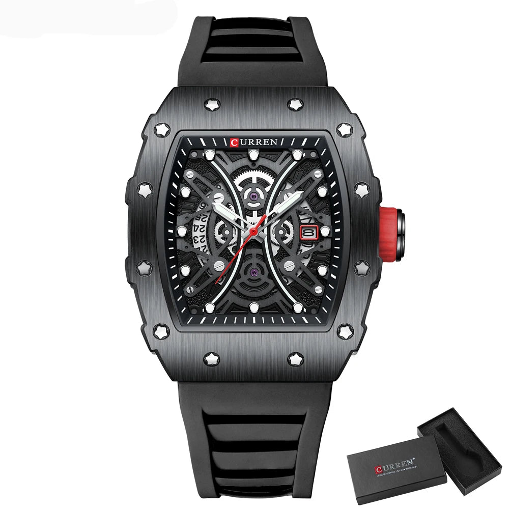 Montre Chronographe Curren Acier Homme