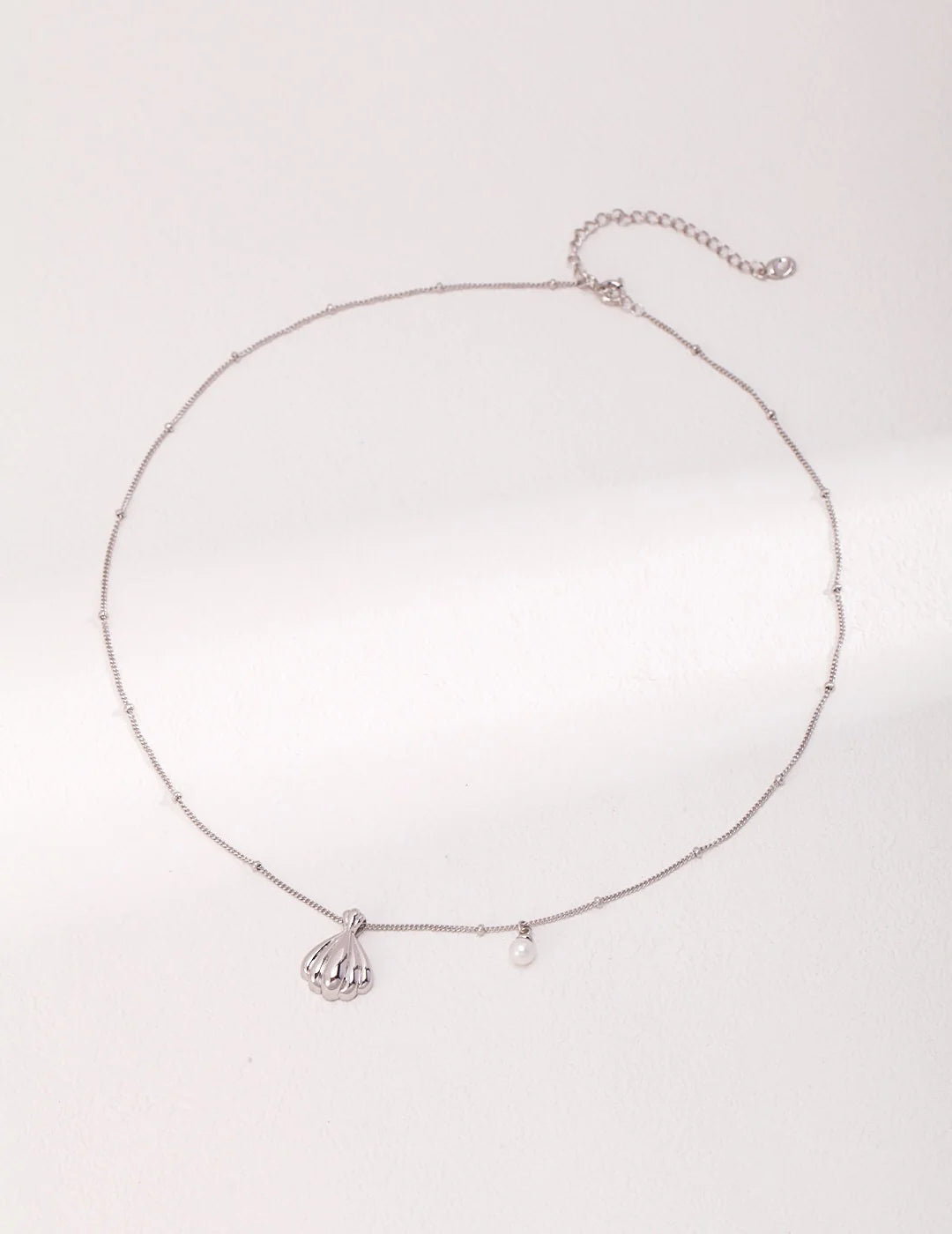 Collier Coquillage & Perle