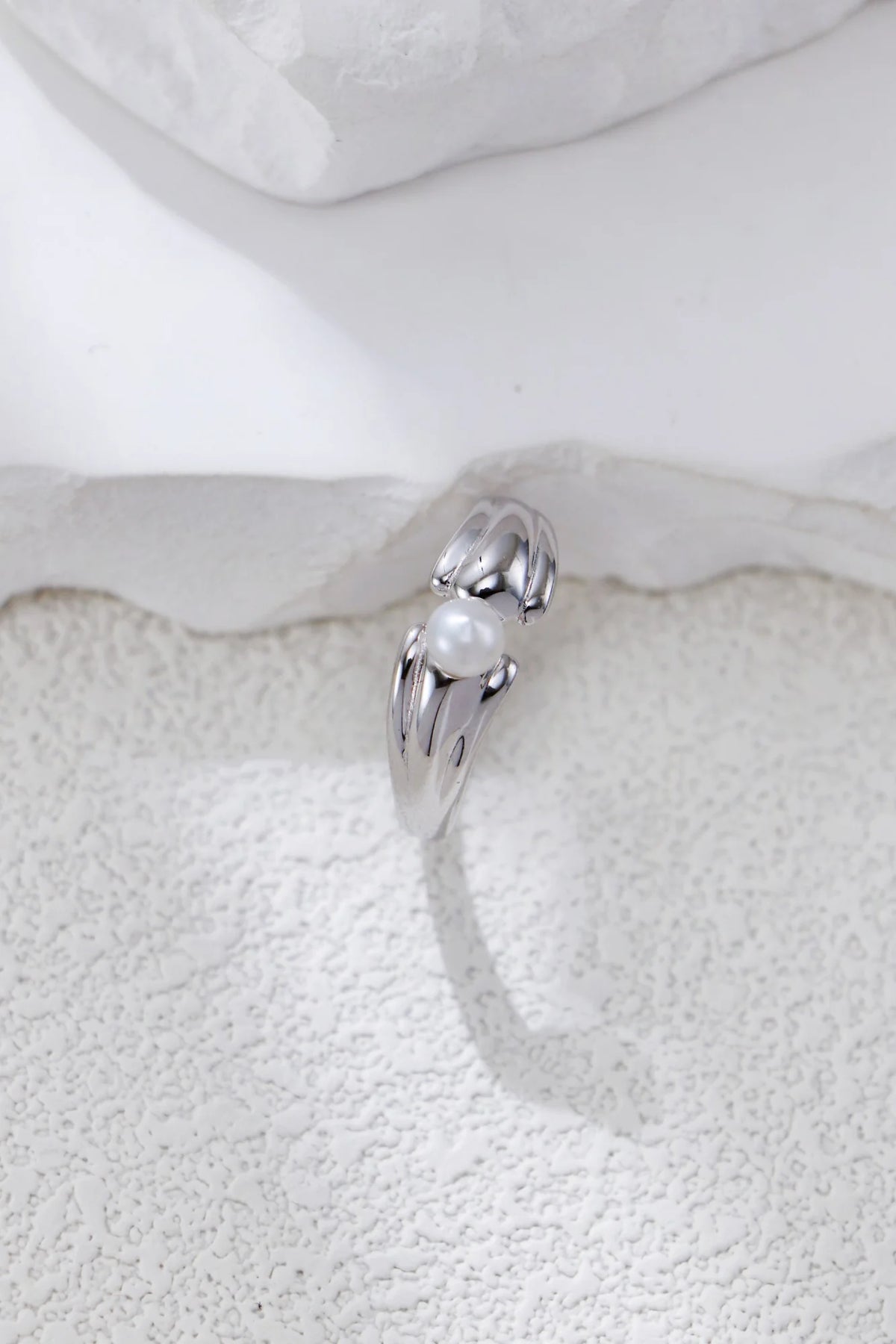Bague Perle Ouverte