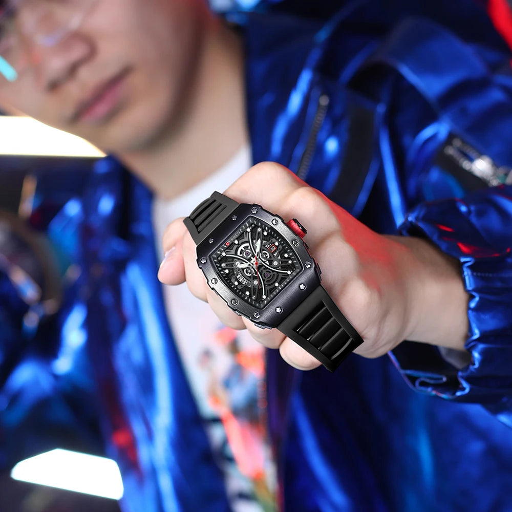 Montre Chronographe Curren Acier Homme