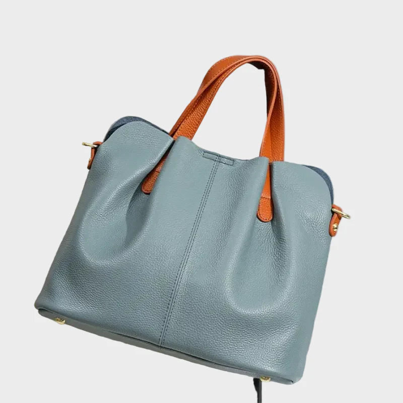 Sac Cabas Cuir Grainé