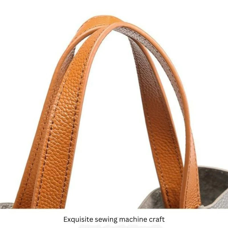 Sac Cabas Cuir Grainé