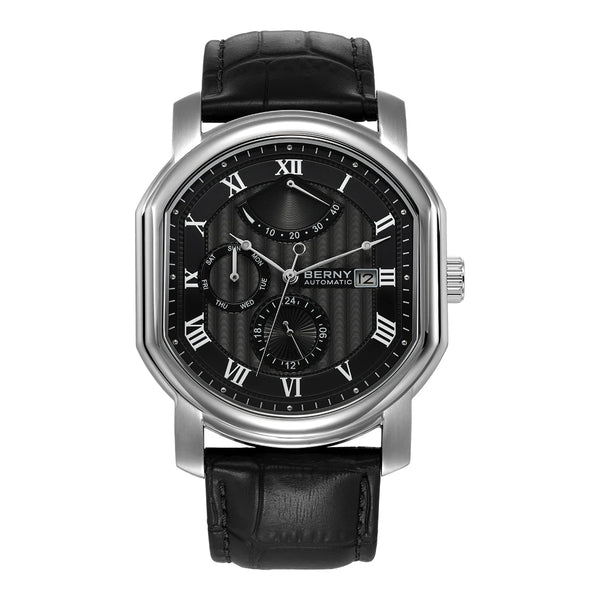 Montre Automatique Berny Miyota 9110 Chronographe Homme