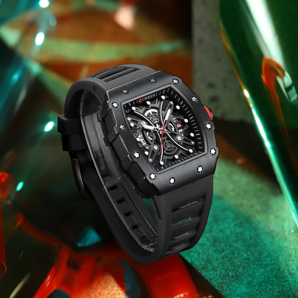 Montre Chronographe Curren Acier Homme