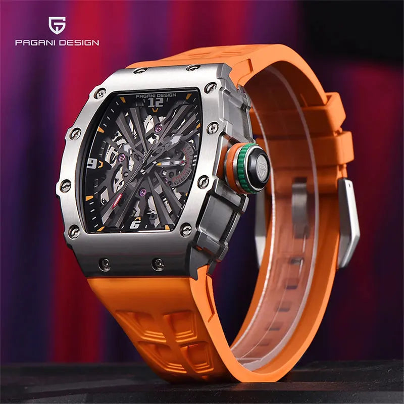 Montre Chronographe Pagani Design VH65 Squelette Homme