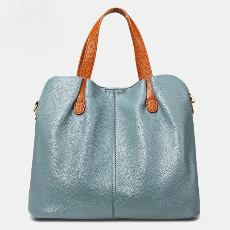 Sac Cabas Cuir Grainé