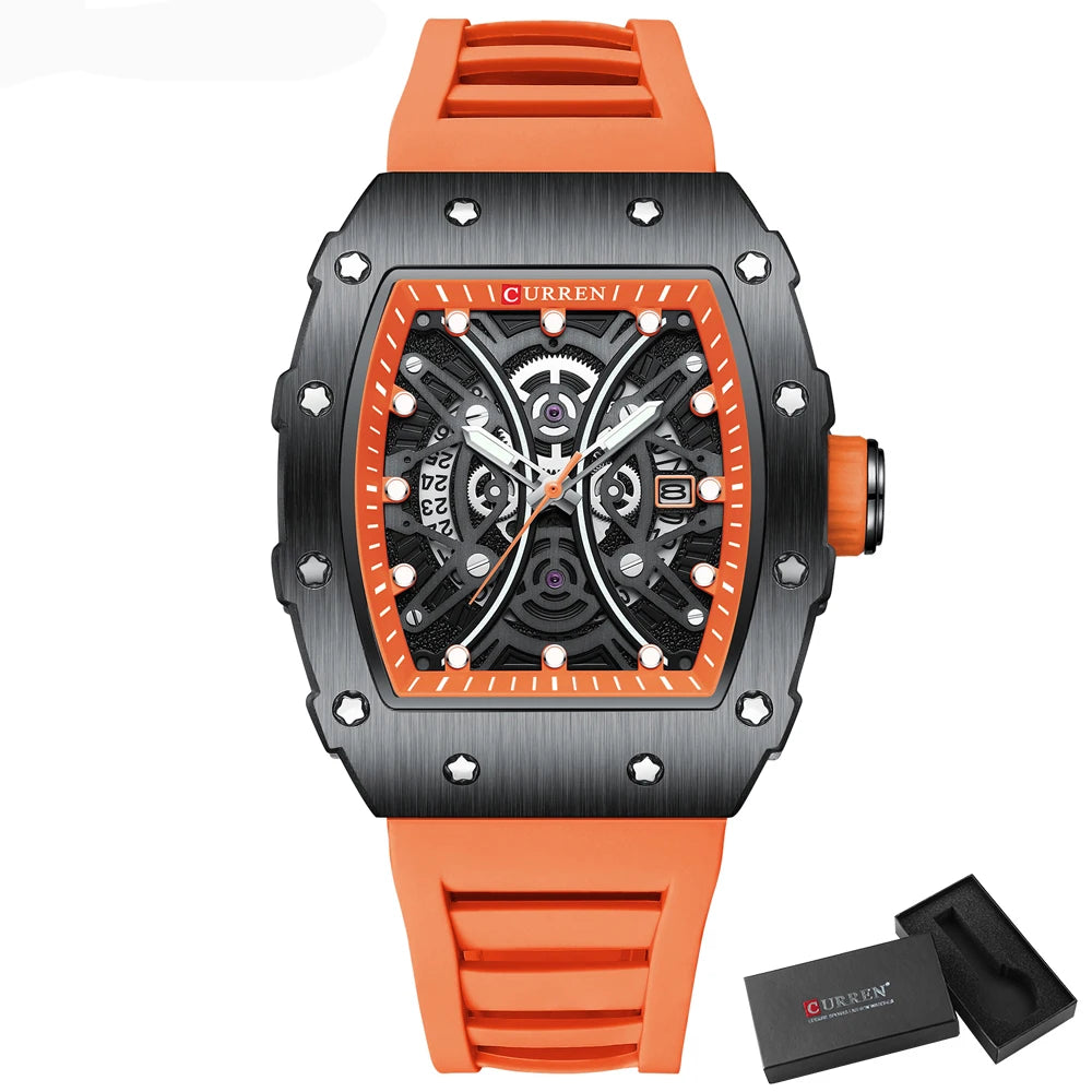 Montre Chronographe Curren Acier Homme